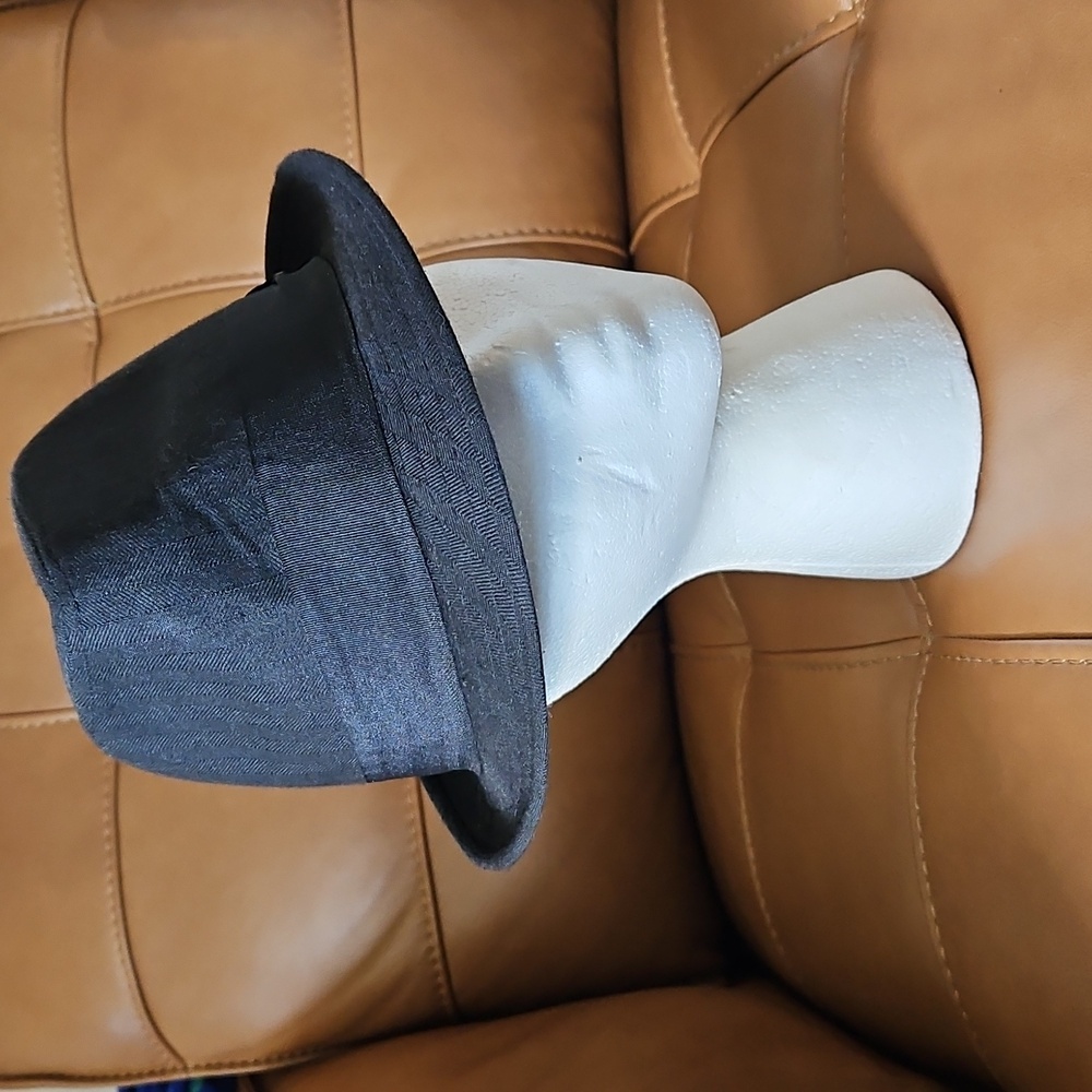 Stetson Stylish Black Fedora Hat - Picture 8 of 16